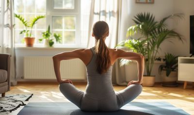 rueckbildungsuebungen fuer den alltag Yoga Übung onlinekurs zu hause